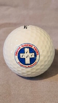 Tonto Apache Tribe Payson Arizona Golf Ball, Titleist 3 - Image 1 of 4