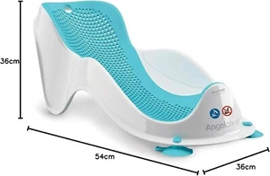 Angelcare Soft Touch Mini Badewannenstütze - Aqua - Neugeborenen Badewannensitz, Babybaden - Bild 1 von 1