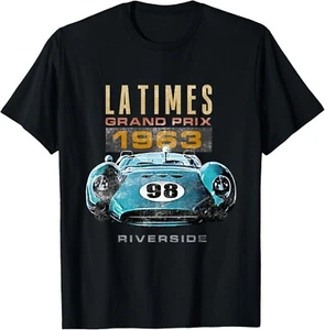 Vintage Historic Road Racing 1963 Sports Cars Tee Geschenk Unisex T-Shirt - Bild 1 von 3