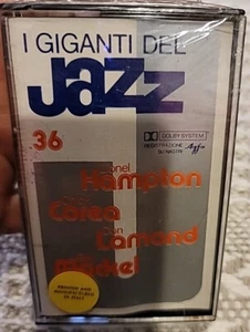 Giganti Del Jazz Cassette #36 Hampton, Corea Lamond, & Mackel Giants Of Jazz New - Picture 1 of 4