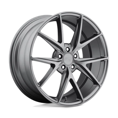 Rueda 18x8 Nicho M116 MISANO PISTOLA MATE METAL 5x112 (42mm) Foto 1 de 4