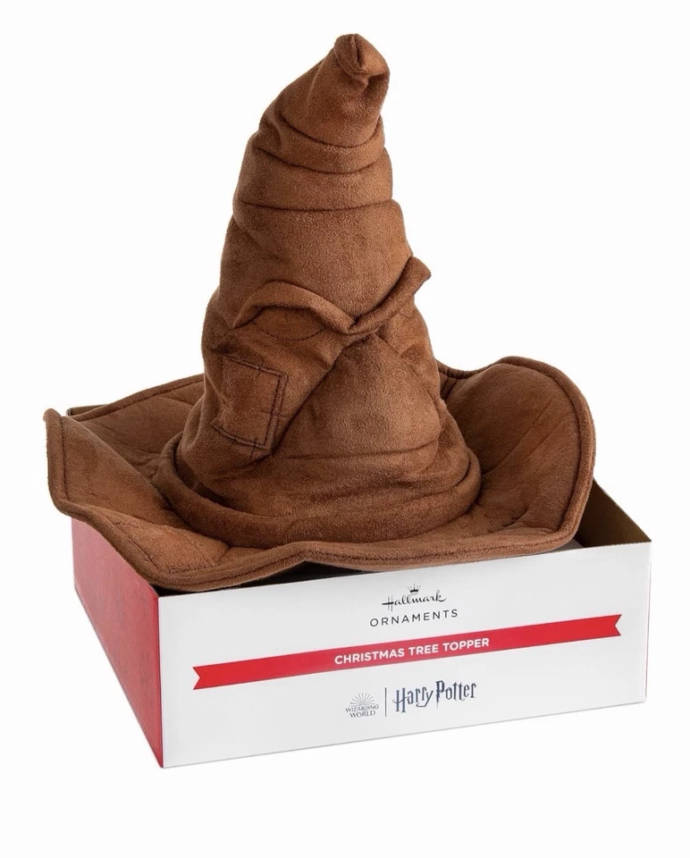 Hallmark Hogwarts Sorting Hat Tree Topper | Harry Potter Christmas Decoration