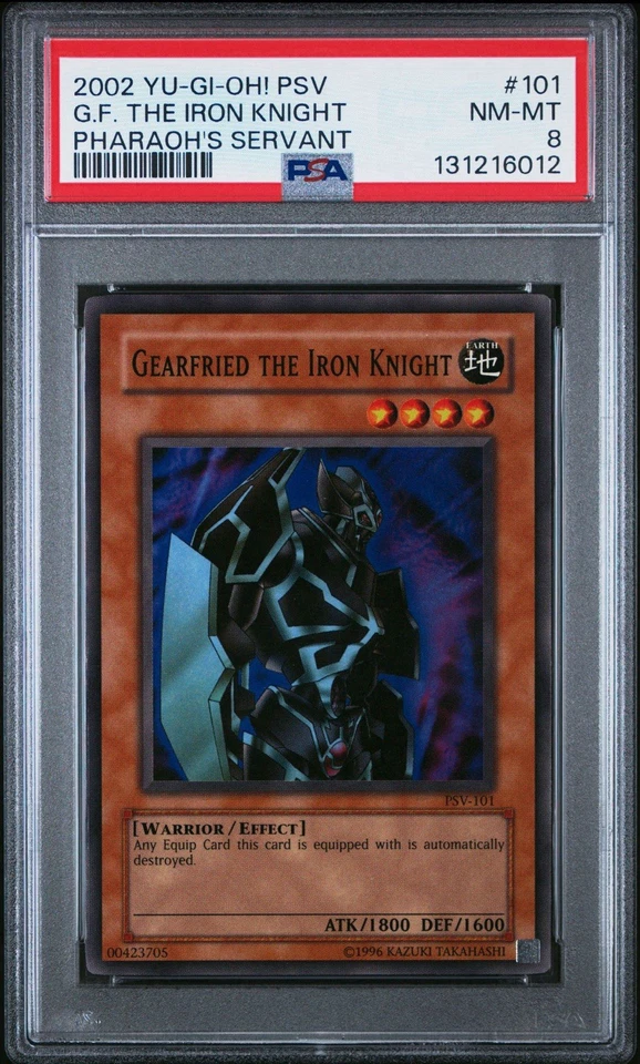 Gearfried the Iron Knight PSA 8 PSV-101 Yu-Gi-Oh Vintage - Image 1 of 1