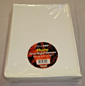 Ultra PRO Mylar COMIC Photo Size 8 x 10" Sleeves (100 Count Box) #81299 - Picture 1 of 3