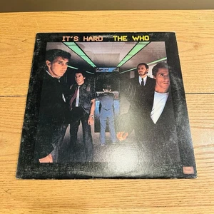 The Who "It's Hard" 1982 Rock LP, VG+, Original Warner Pressing #1-23731 - Picture 1 of 4