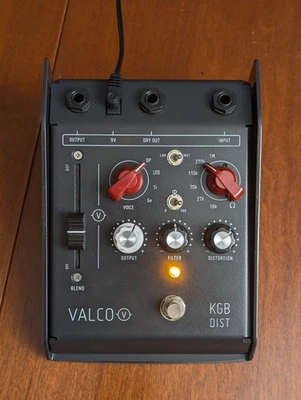 Valco KGB DIST Distortion Desktop Guitar Pedal Preamp Tone Shaping Germanium - Image 1 of 4