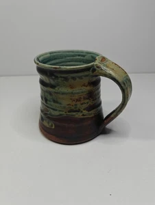 Handmade Ceramic Mug Green Glaze - Picture 1 of 4