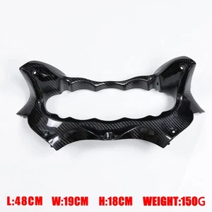 For 08-20 For Hayabusa GSX1300R Carbon Fiber Instrument Dash Cover Trim Fairing - Foto 1 di 11
