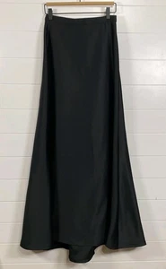 Gonna donna collezione Tadashi 6 nera maxi formale sera poli vita alta zip - Foto 1 di 15