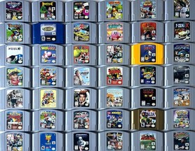 Nintendo 64 N64 Original Video Games Select Your Game *Authentic/Cleaned/Tested*