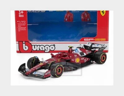1:43 Burago Ferrari F1 Sf-25 #44 Season 2025 Lewis Hamilton red BU36853-H Model - Bild 1 von 2
