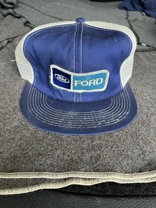 Vintage Ford Snapback Patch Mesh Trucker Mütze - Marke K - Bild 1 von 8