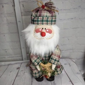 Standing Santa Claus Christmas Figure 12" Holiday Decor - Picture 1 of 5