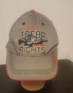 NRA Don't Tread On My Rights Coiled Rattlesnake Hat Cap Buckwear - Picture 1 of 9