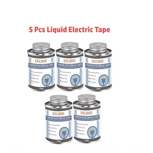 Waterproof Liquid Insulation Electrical Tape Fixed Dry Sealing Glu 125ml (5 Pcs) - Picture 1 of 5