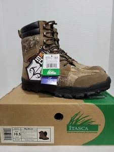ITASCA BIG BUCK REALTREE THINSULATE 800GRAM WATERPROOF MENS 10.5W BOOTS NEW - Picture 1 of 4