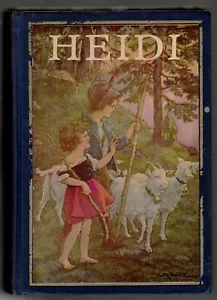 Heidi Johanna Spyri Clara M. Burd Bookplate of Margaret McKean, Winston 1925 - Foto 1 di 6