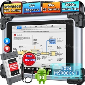 Autel MaxiSys MS908CV II Heavy Duty Truck Scanner Diesel Diagnostic Tool 2025 - Picture 1 of 18