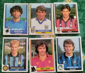 Lotto di 6 Figurine Tutto Calcio 93-94 Service Line Italy SRL - Foto 1 di 2