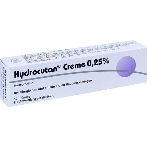 DERMAPHARM AG HYDROCUTAN Creme 0,25% 50 g PZN 1138723