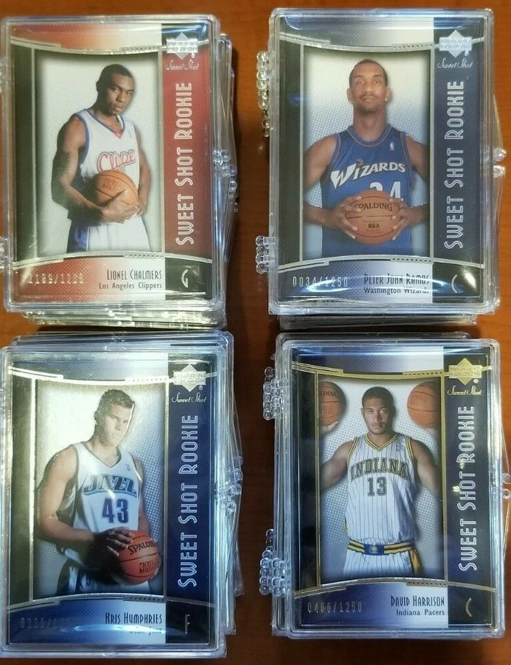 2004-05 UD Sweet Shot NBA RC Singles /1250 Complete Your Set/You Pick the Card - Image 1 of 1