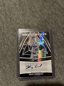 2022 Elite Extra Edition Hidden Gems RILEY CORNELIO Auto! Rare Rookie NATIONALS - Picture 1 of 3