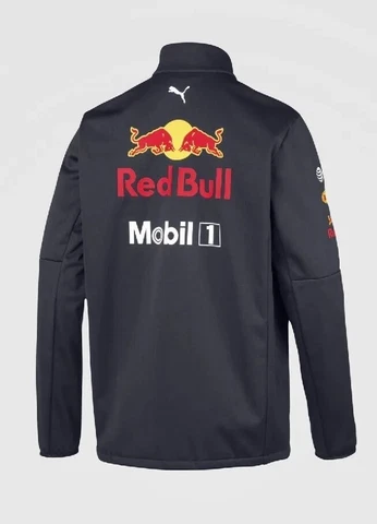 Mens Puma Red Bull Racing Soft Shell Jacket Aston Martin Mobil1 F1 Size S Small Cover