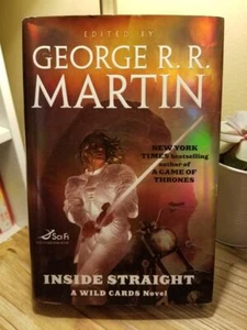 Inside Straight (Wild Cards Bk #18) by George R.R. Martin 1st & 1st HB DJ VGC! - Foto 1 di 12