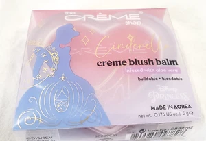 NEW The Créme Shop Disney Cinderella Crème Blush Balm w/aloe blendable CBB9782 - Picture 1 of 7