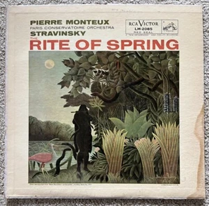 MONTEUX / Stravinsky - The Rite of Spring LP 1957 RCA LM2085 mono Vinyl * nMINT - Picture 1 of 8