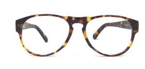 Club LA 9104 Plastic Pilot Keyhole Bridge Eyeglasses Vintage Frames 90s USA NOS - Picture 1 of 10