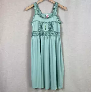 Matilda Jane Kid Girls Ruffled Tank Dress Size 12 Serendipity Emilia Boho Fairy - Picture 1 of 10