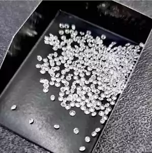 Loose Lab-Grown CVD Diamond LOT 1.30 MM D Color IF CLARITY 100 PCS Certified - Picture 1 of 5