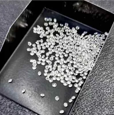 Loose Lab-Grown CVD Diamond LOT 5 MM D Color IF CLARITY 10 PCS Certified - Image 1 of 4