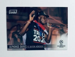 Alphonso Davies 2020-21 Topps Stadium Club Chrome UCL #97 FC Bayern Munchen - Foto 1 di 2