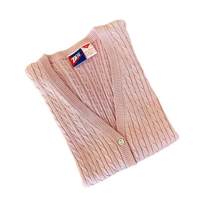 Tail Activewear Womens Pink Silk Sweater Vest Size Med - Image 1 of 4