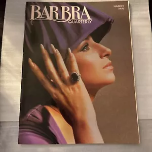 BARBRA Quarterly MAGAZINE #9 BARBRA STEISAND - Picture 1 of 4