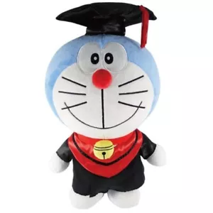 18 Zoll Doraemon Roboter Katze Abschluss Plüschfigur Abschlussgeschenk weiches Stofftier Puppe - Bild 1 von 5