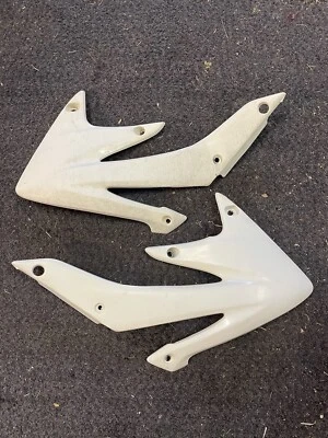 2009 Honda CRF450X Side Plastics Radiator Shroud Covers CRF 450 - Image 1 of 4