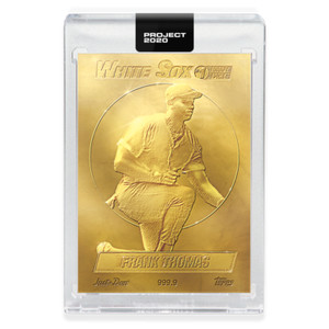 TOPPS PROJECT 2020 ART CARD FRANK THOMAS #73 1990 #414 CHICAGO WHITE SOX DON C 