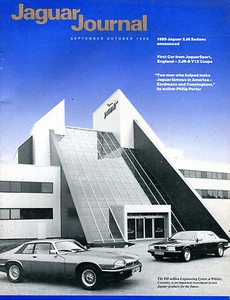 Jaguar Journal September/October 1988 1989 XJ6 Sedans EX 012816jhe - Picture 1 of 1
