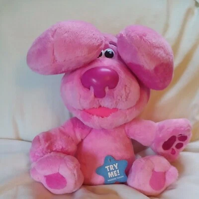 Nickelodeon Blues Clues And You Magenta Barking Peek A Boo Peluche Perro Funciona  Foto 1 de 4