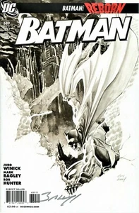 BATMAN #689 REBORN SIGNED BY ARTIST MARK BAGLEY - Picture 1 of 3
