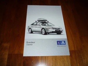 Hyundai Grandeur Zubehör Prospekt 10/2007 - Bild 1 von 1
