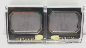 (2) REVLON Custom Eyes Eye Shadow- SLATED GREY *VINTAGE ORIGINAL SOLD AS-IS - Picture 1 of 2