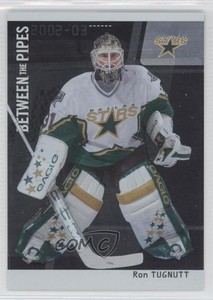 2002-03 ITG Be A Player Between the Pipes Silver /100 Ron Tugnutt #59