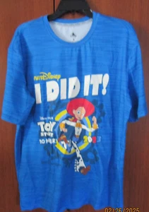 New Disney Run Toy Story Jessie & Buzz I Did It 2023 Top XL Bust 53 Length 31 in - Picture 1 of 4