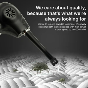Electric Air Duster With Light 60000RPM 2 Gears Adjustable Rechargeable BIYU - Afbeelding 1 van 15