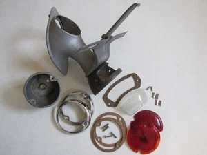 1935 Early Ford Flathead V8 Rear Lamps License Bracket Assemblies Lot Rat Hot Ro - Picture 1 of 8