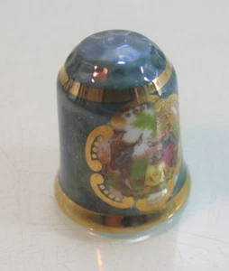 Fingerhut Szenerie Reutter Dame Musikant - Picture 1 of 2